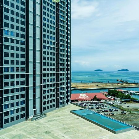 Full Seaview 2R1B Condo For 6Pax In Kota Kinabalu Exterior foto