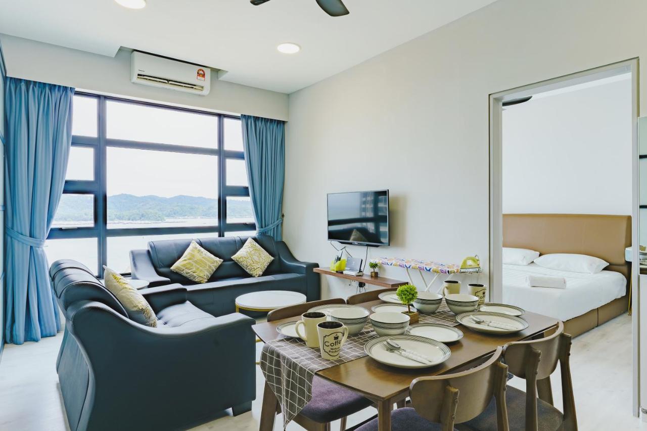 Full Seaview 2R1B Condo For 6Pax In Kota Kinabalu Exterior foto